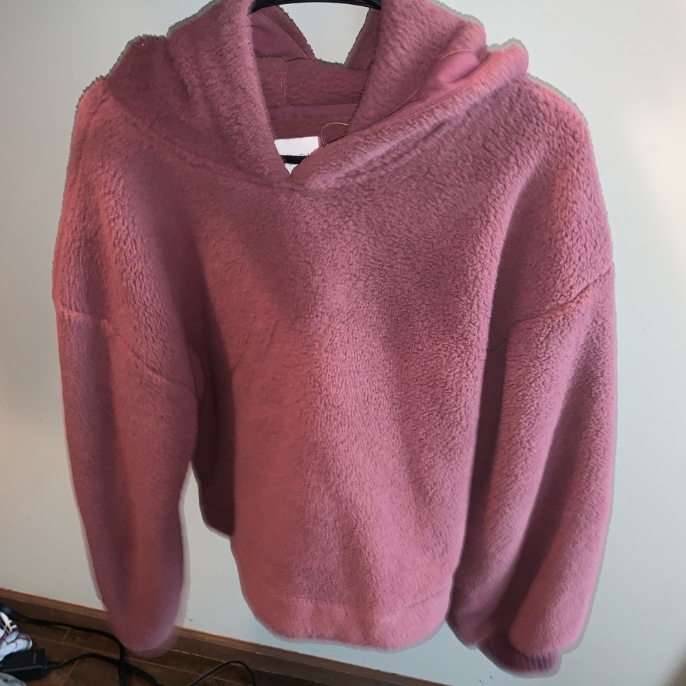 Sherpa hoodie